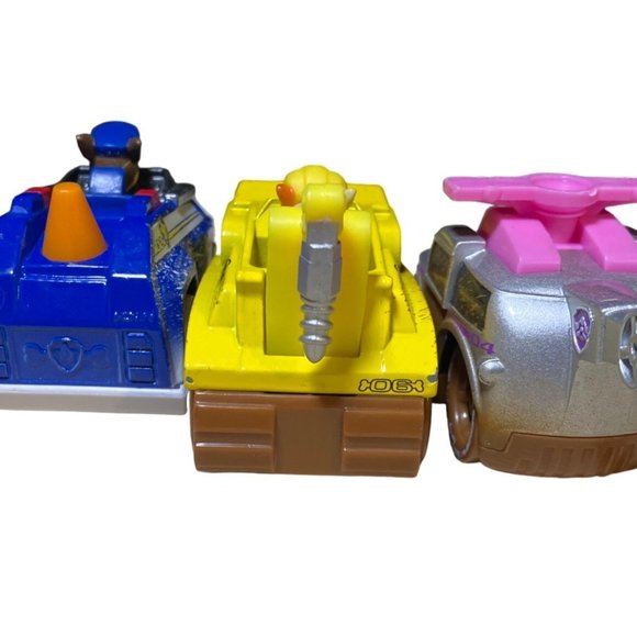 Paw Patrol True Metal Off Road Mud And Snow Diecast Vehicles Lot of 3 - Picture 8 of 12